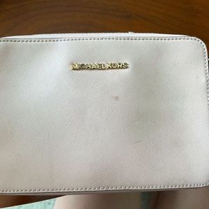 Soft Pink Michael Kors Jet Set Cross Body